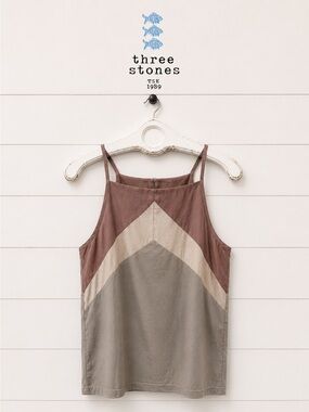 THREE STONES Colorblock Camisole Top – Size L